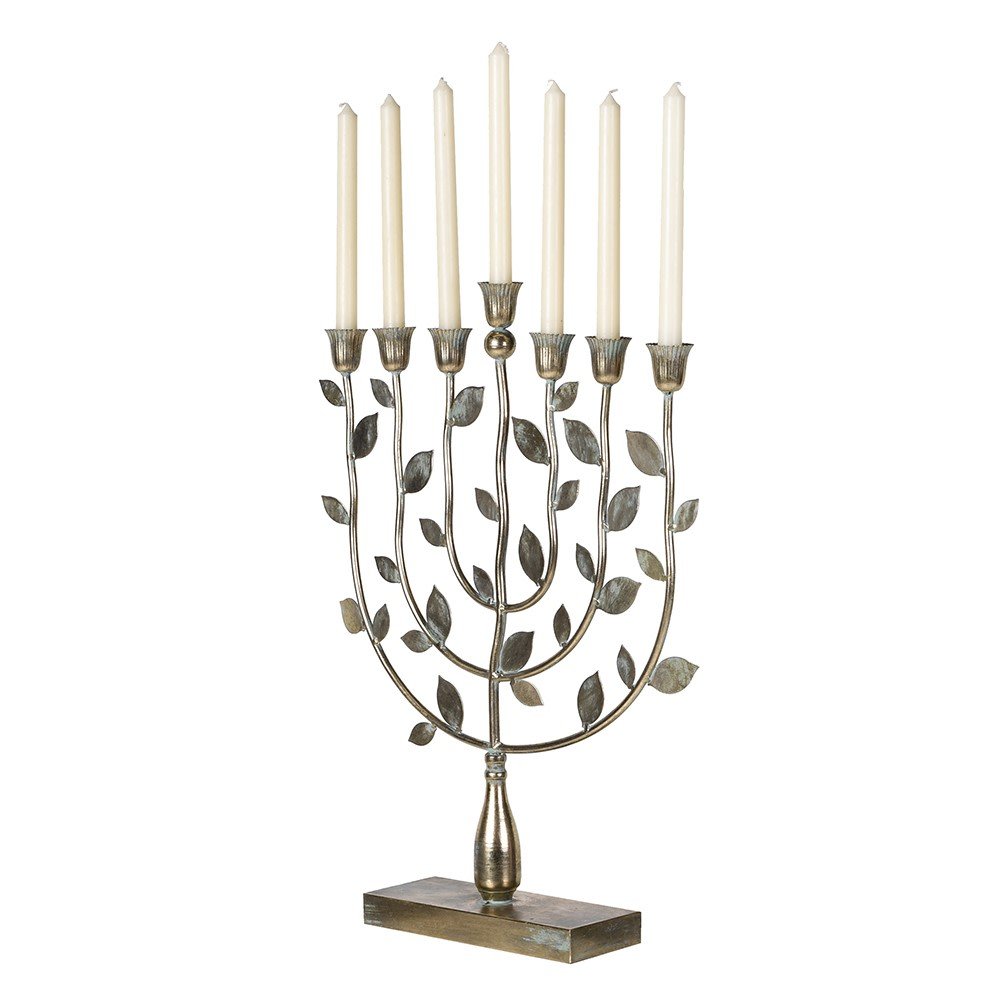 Pear Tree Menorah Candlestick