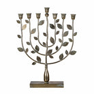 Pear Tree Menorah Candlestick