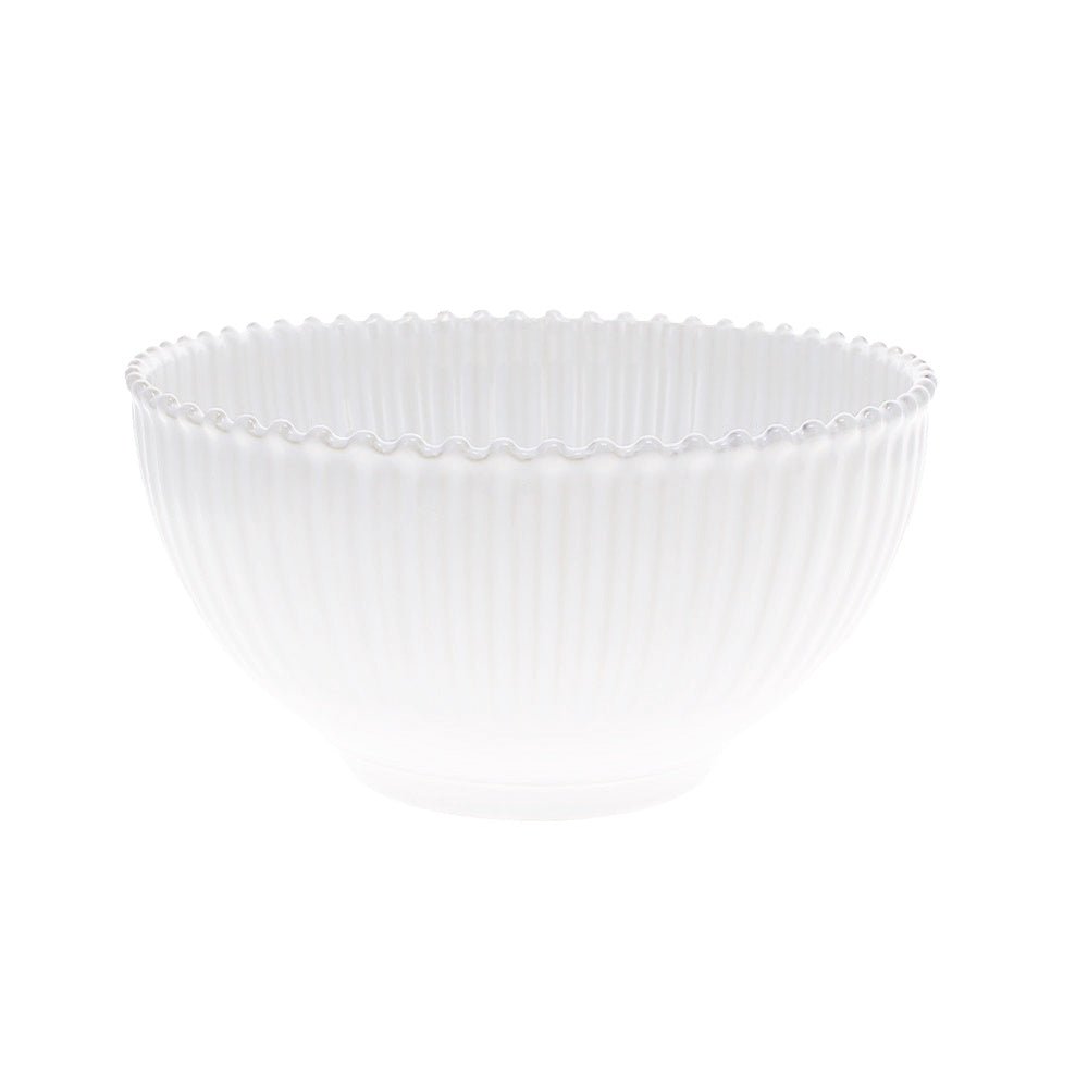 Pearl White Serving Bowl - Angela Reed -