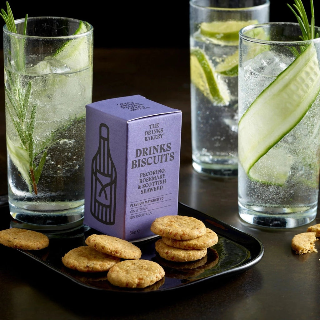 Pecorino, Rosemary & Seaweed Drinks Biscuit - Angela Reed - Food and Drink