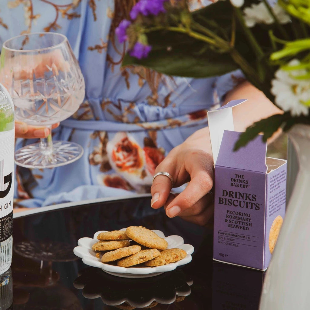 Pecorino, Rosemary & Seaweed Drinks Biscuit - Angela Reed - Food and Drink