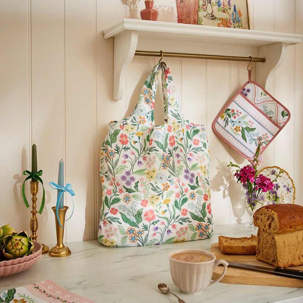 Petals and Prose Packable Bag - Angela Reed - 