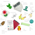 Petite Mistletoe Christmas Crackers, Pack of 6