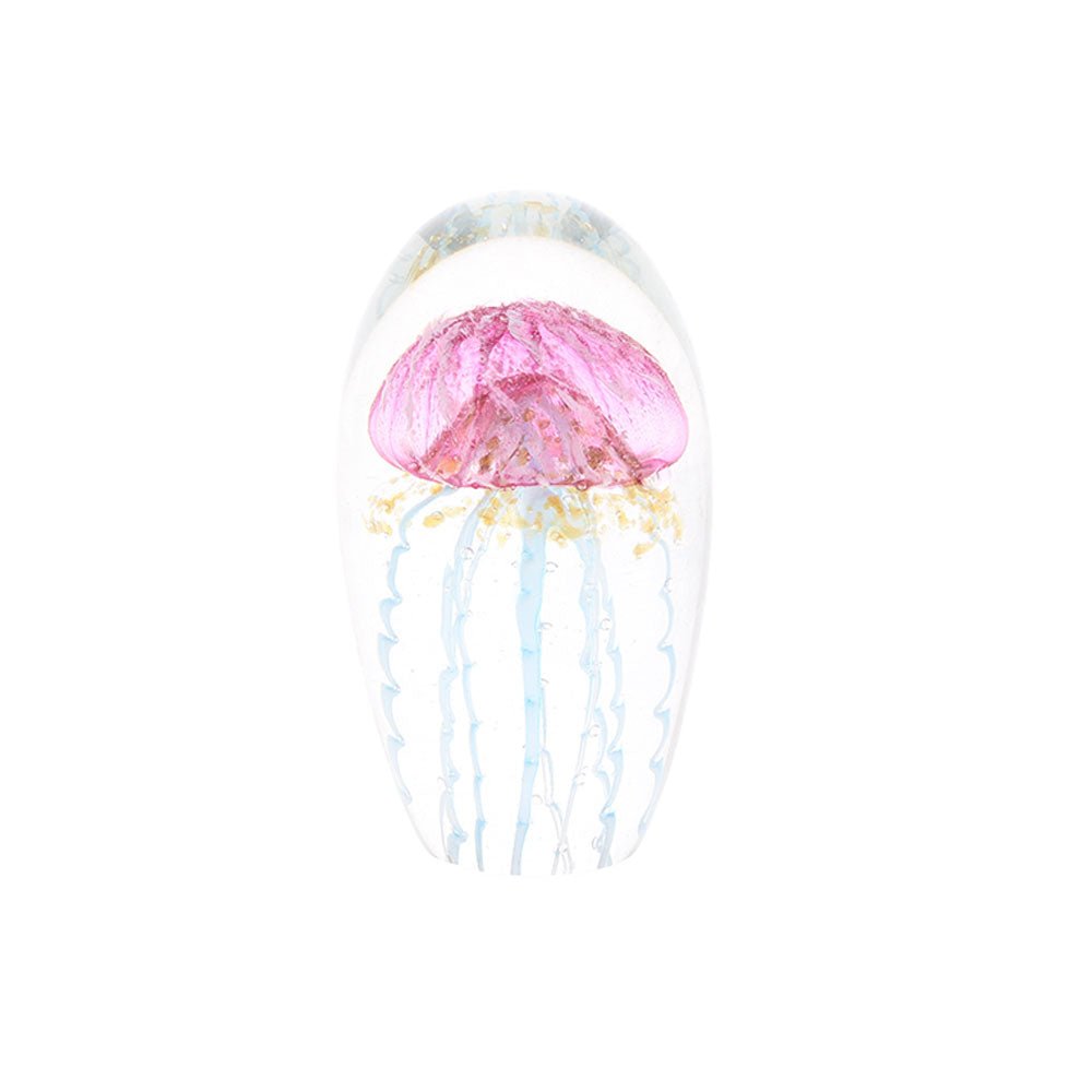 Pink Jellyfish Paperweight