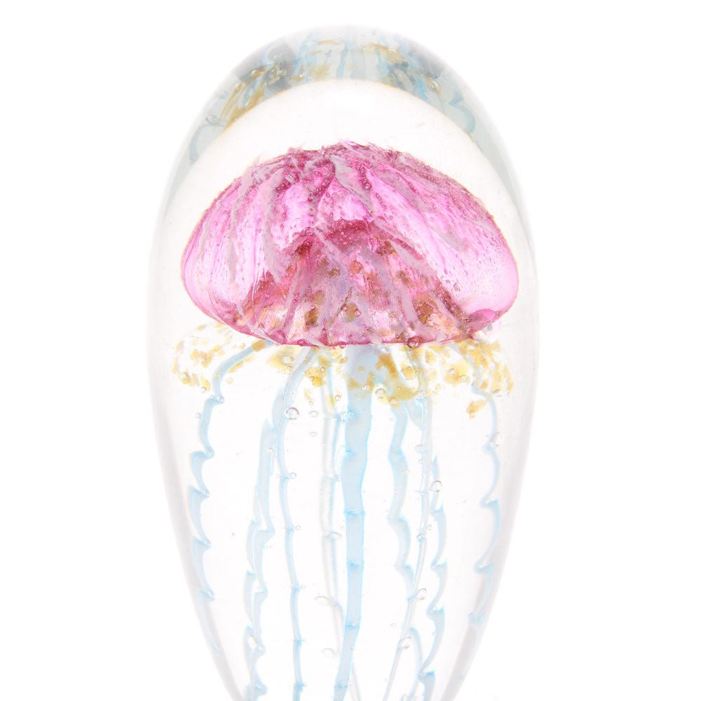 Pink Jellyfish Paperweight