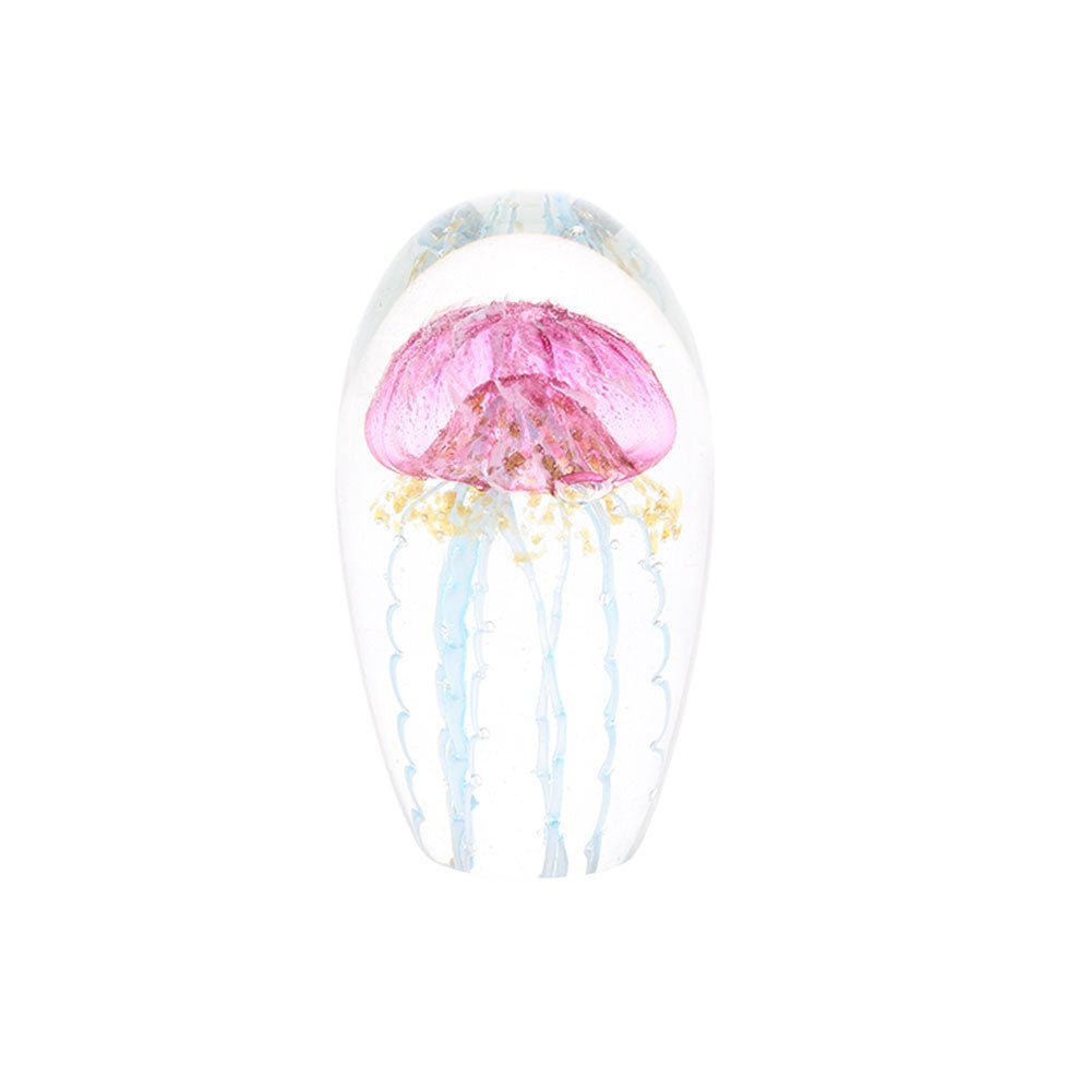 Pink Jellyfish Paperweight
