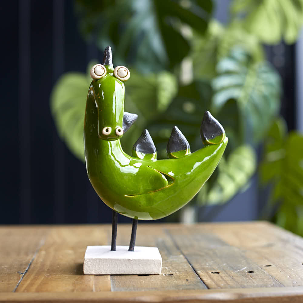 Playful Dragon, Green - Angela Reed - 