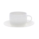 Plum Teacup and Saucer, Cress