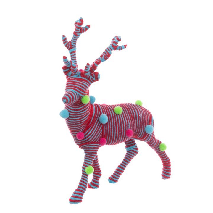 Pom Pom Wool Reindeer