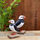 Puffin on a Wooden Block, Medium
