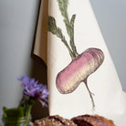Purple Turnip Tea Towel
