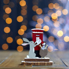 Rabbit and Hedgehog Posting the Cards