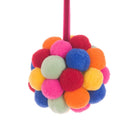 Rainbow Pom Pom Bauble