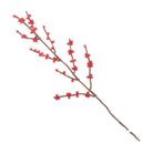 Red Berries Felt Branch
