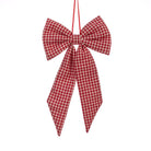 Red Gingham Bow, Small
