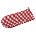 Red Gingham Double Oven Glove