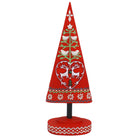 Resin Red Alpine Tree