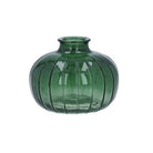 Ribbed Onion Shape Bud Vase Blue,Green