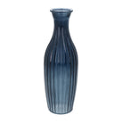 Ribbed Tall, Slim Bud Vase Blue,Green