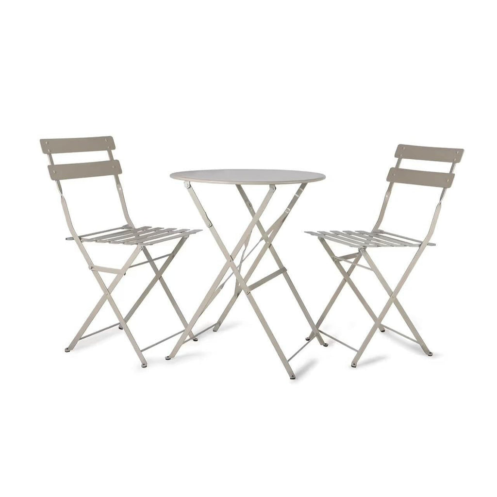 Rive Droite Bistro Set, Chalk, Small Clay