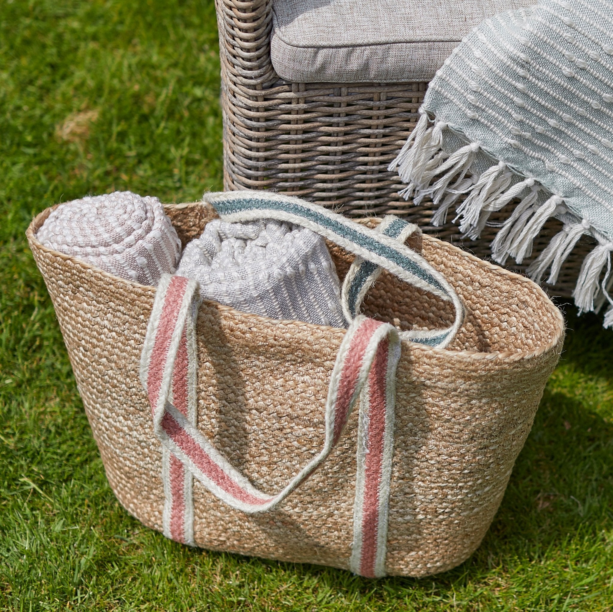 Rose and Thistle Tote Bag, Small