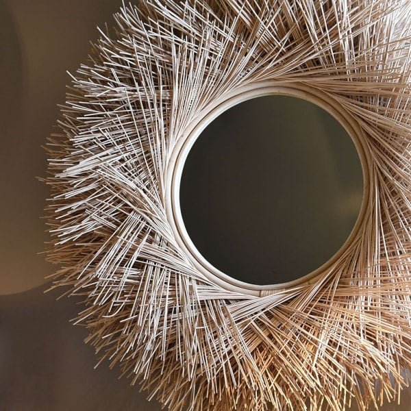 Round Birds Nest Mirror - Angela Reed -