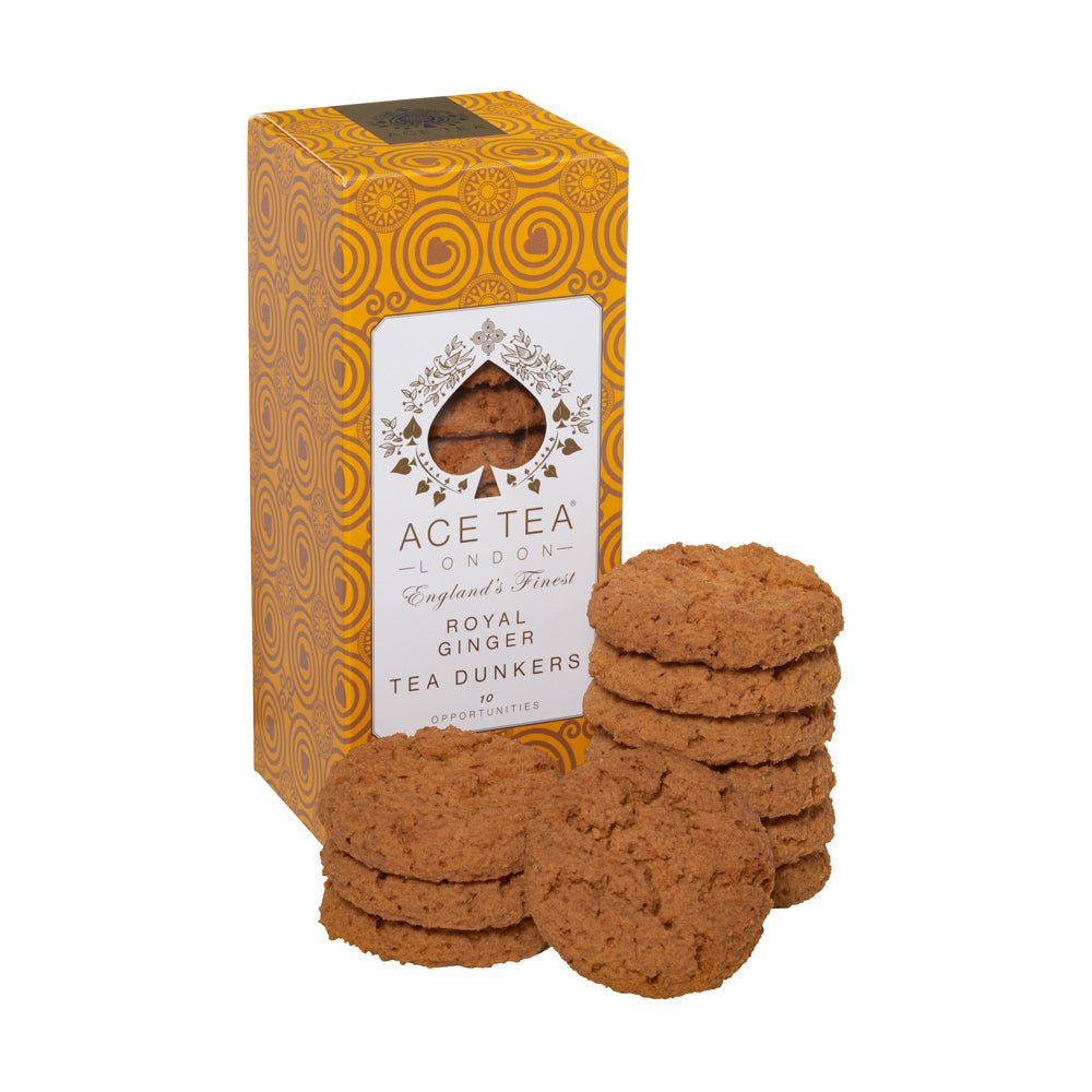 Royal Ginger Tea Dunker Biscuits - Angela Reed - 