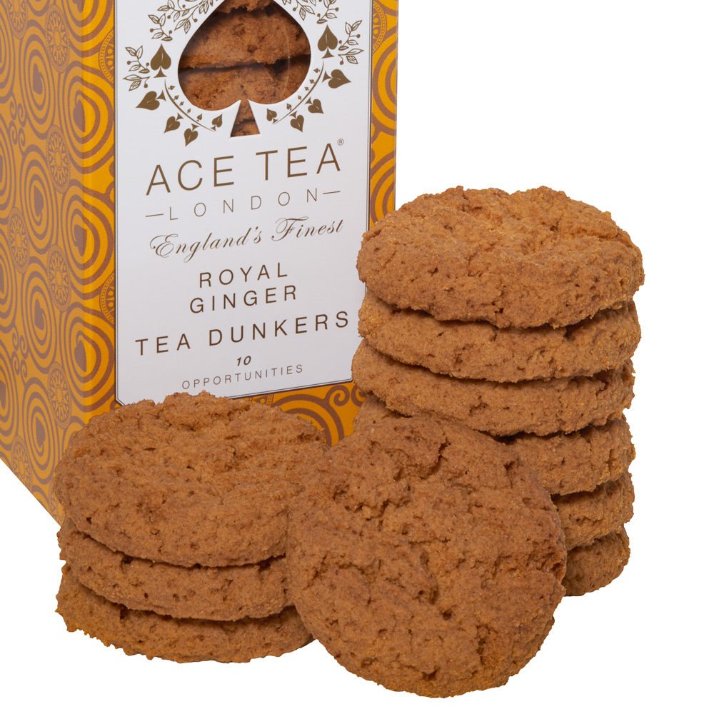 Royal Ginger Tea Dunker Biscuits - Angela Reed - 