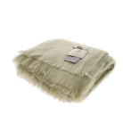 Sage Green Mohair Throw by Bronte