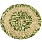 Salsa Circular Seagrass Placemat Pink,Green,Blue