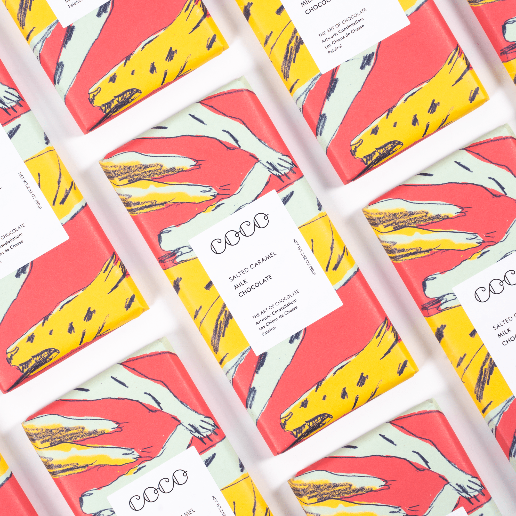 Salted Caramel Milk Chocolate Bar, 80g