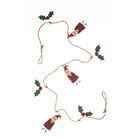 Santa and Holly Garland