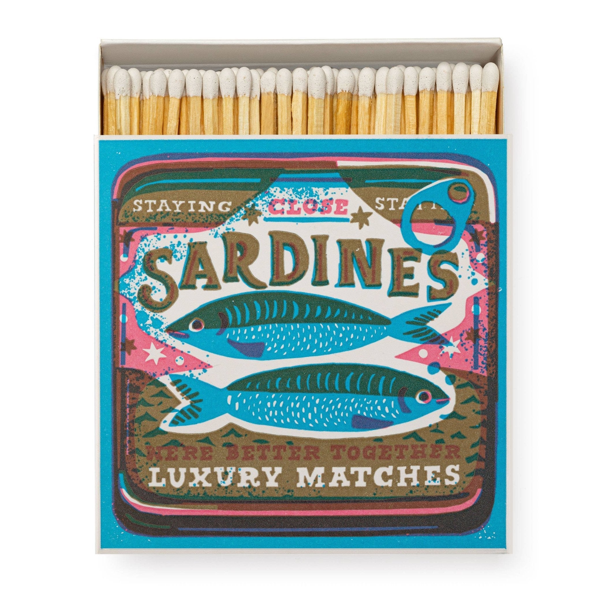 Sardine Square Matchbox