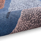 Scion Cedar Washable Rug, Midnight 76 x 150cm,120 x 170cm,152cm circle,152 x 230cm,185 x 290cm,61 x 230cm runner