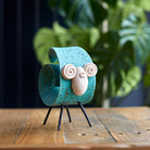 Scroll Ram Turquoise, Large - Angela Reed - 