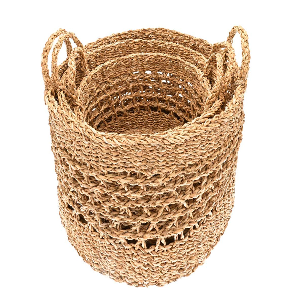 Seagrass Baskets, Set of 3 - Angela Reed - 