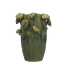 Seed Head Green Vase