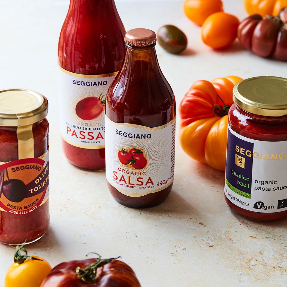 Seggiano Organic Premium Sicilian Tomato Passata 500g