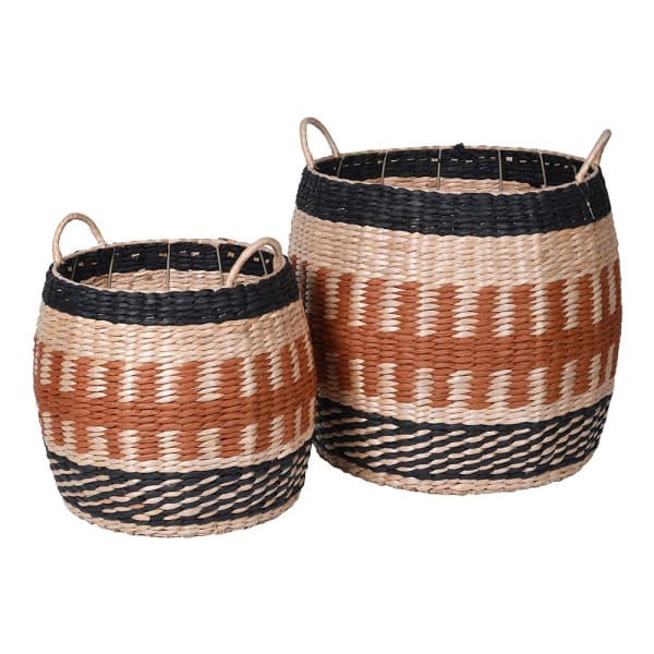 Set of 2 Adriel Natural Baskets - Angela Reed - 