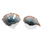Set of 2 Blue Ombré Milk and Sugar Bowls