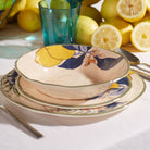 Set of 2 Lemon Dinner Plates