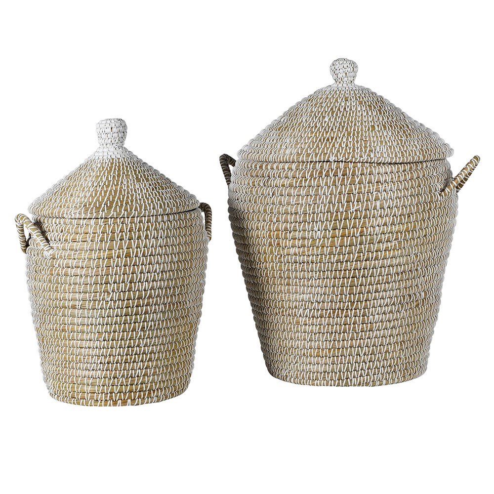 Set of 2 Seagrass Baskets - Angela Reed - 