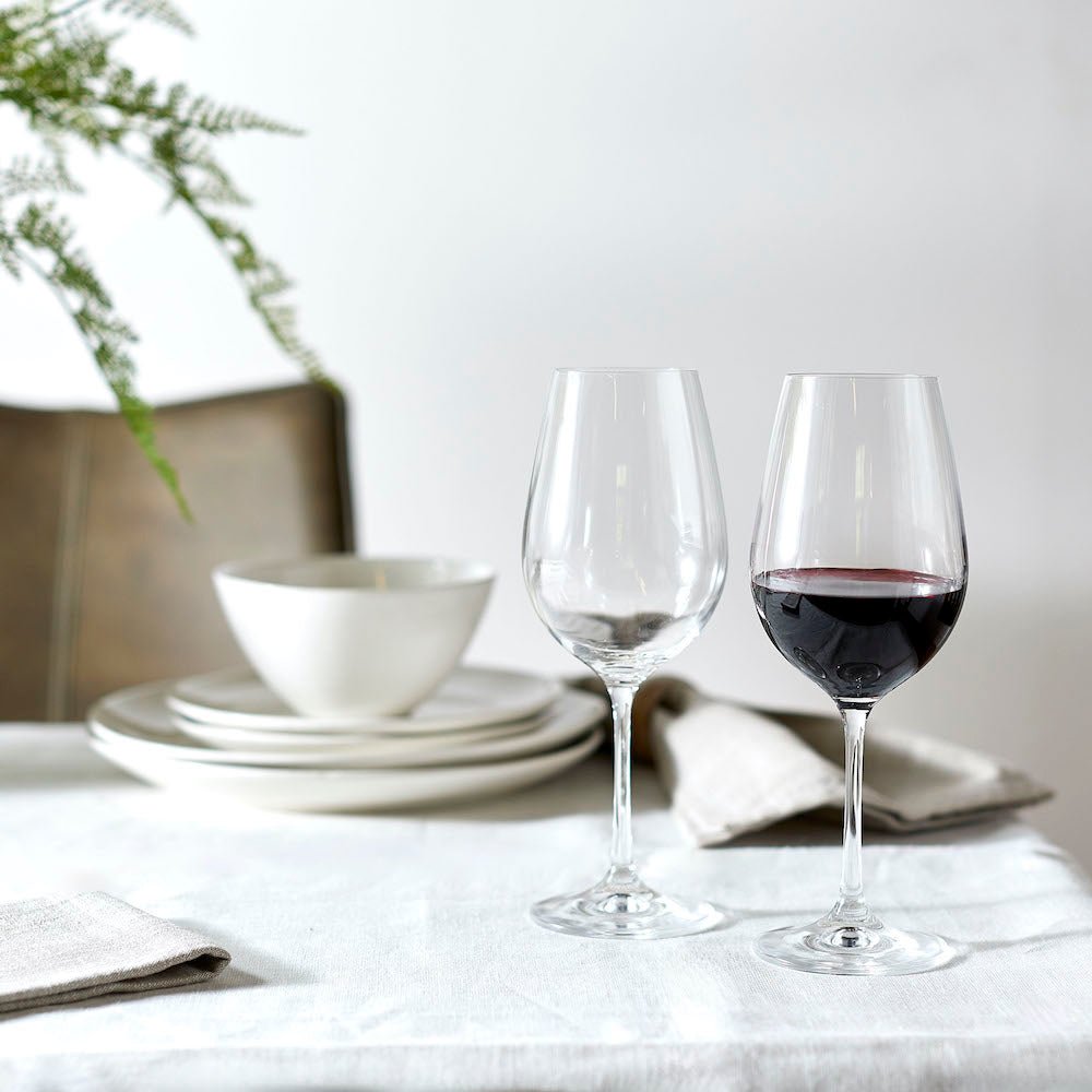 Set of 6 Dartington Red Wine Glasses - Angela Reed - 