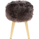 Sheepskin Stool, Mink
