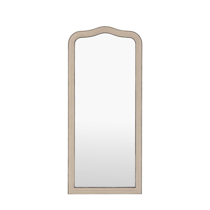 Shoreline Arched Leaner Mirror, Grey