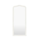 Shoreline Arched Leaner Mirror, White