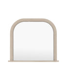 Shoreline Overmantle Mirror, Grey