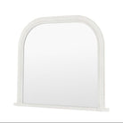 Shoreline Overmantle Mirror, White