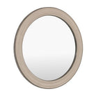 Shoreline Round Mirror, Grey