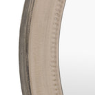 Shoreline Round Mirror, Grey